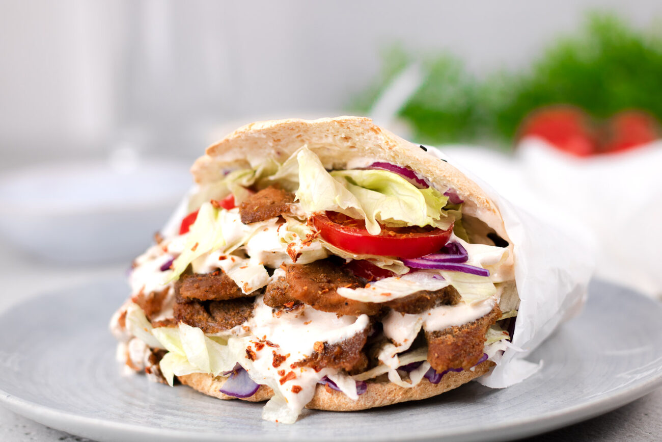 Low Carb Döner mit selbstgemachtem Fladen