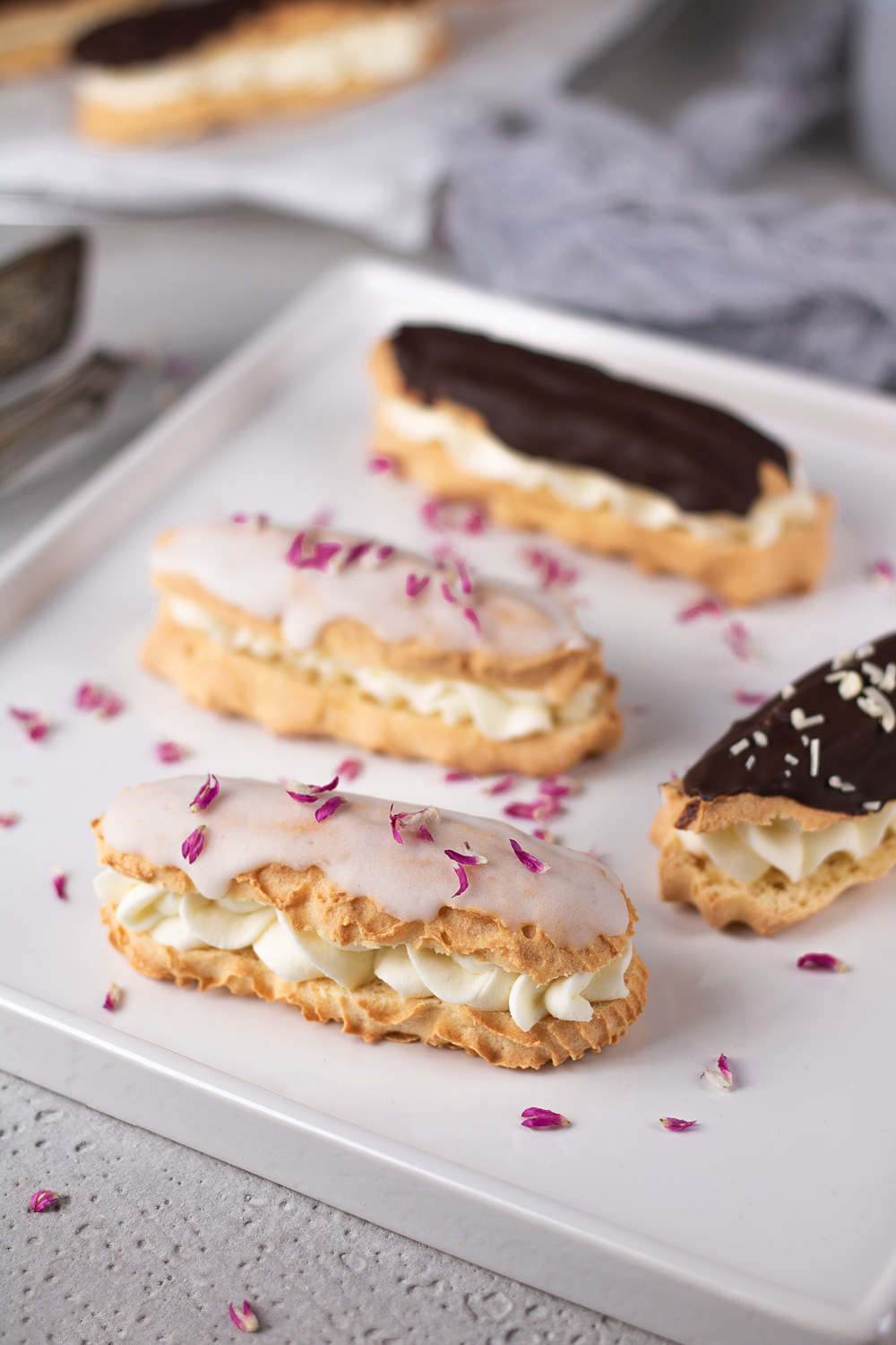 Low Carb Eclairs