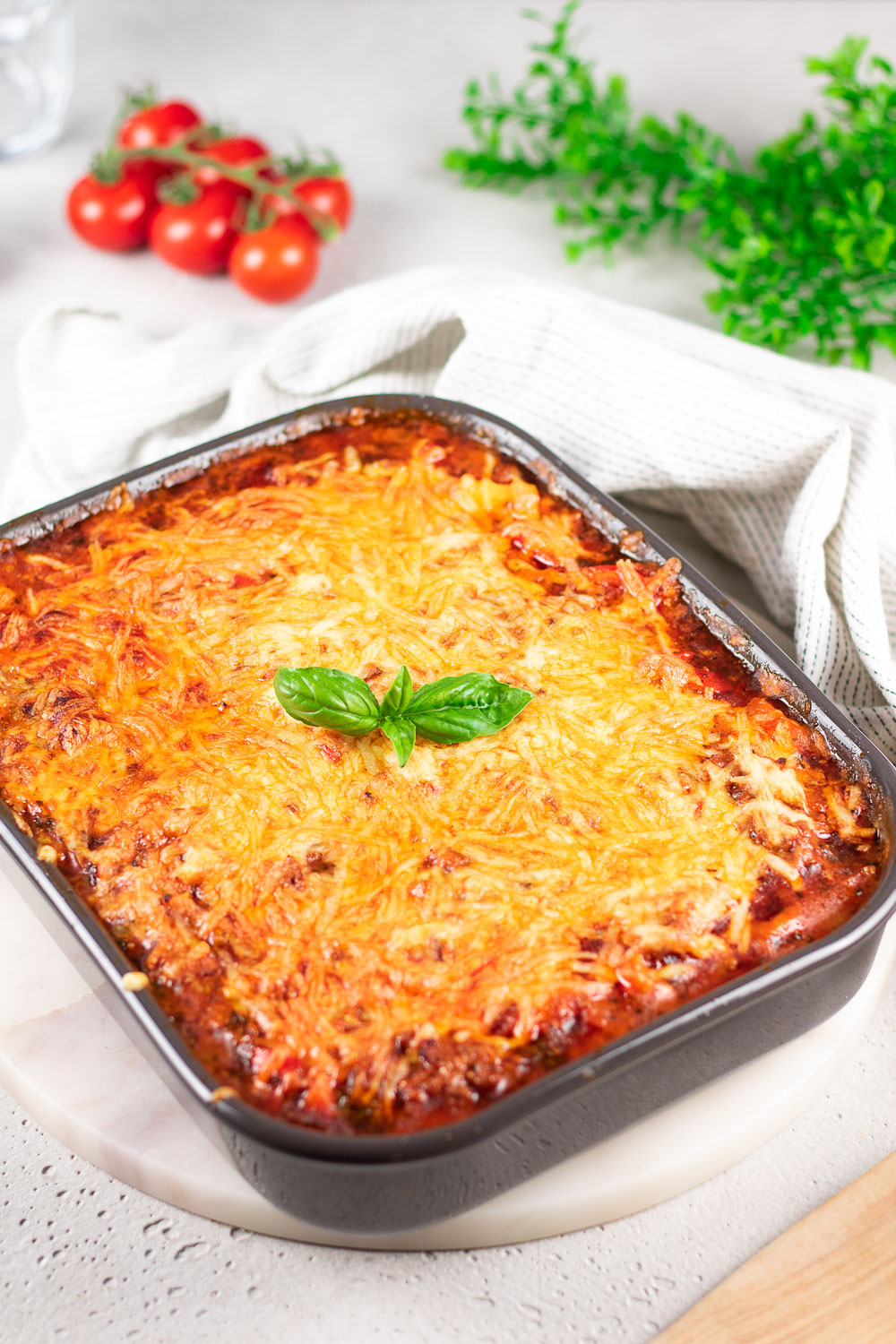 Toller BologneseAuflauf mit wenig Kohlenhydraten