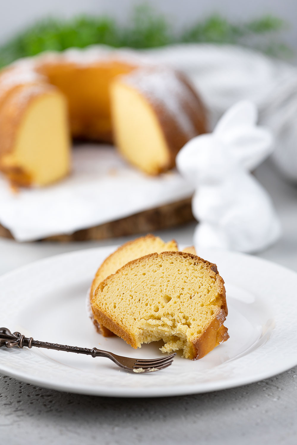 Low Carb Eierlikörkuchen ohne Zucker