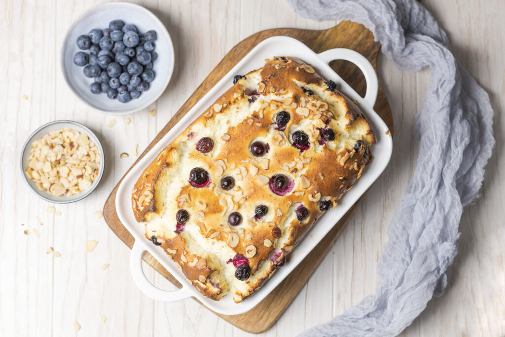 Süßer Ricotta-Auflauf ohne Kohlenhydrate