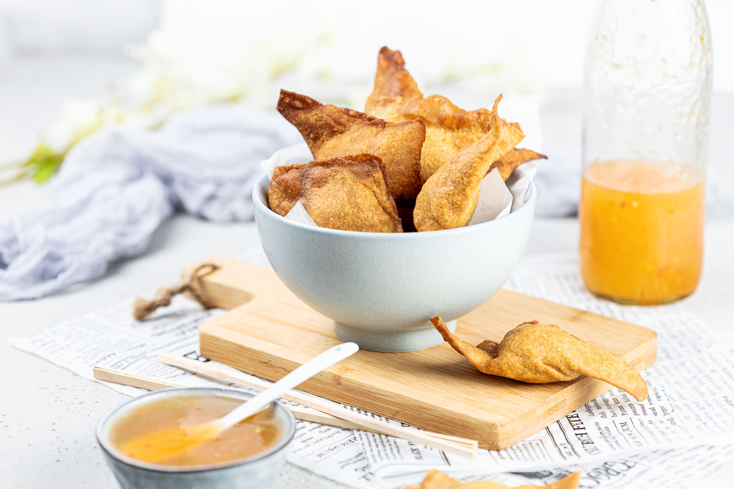 Low Carb und Keto Wan Tan