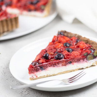 Diese Beeren-Tarte ist Low Carb und ohne Zucker