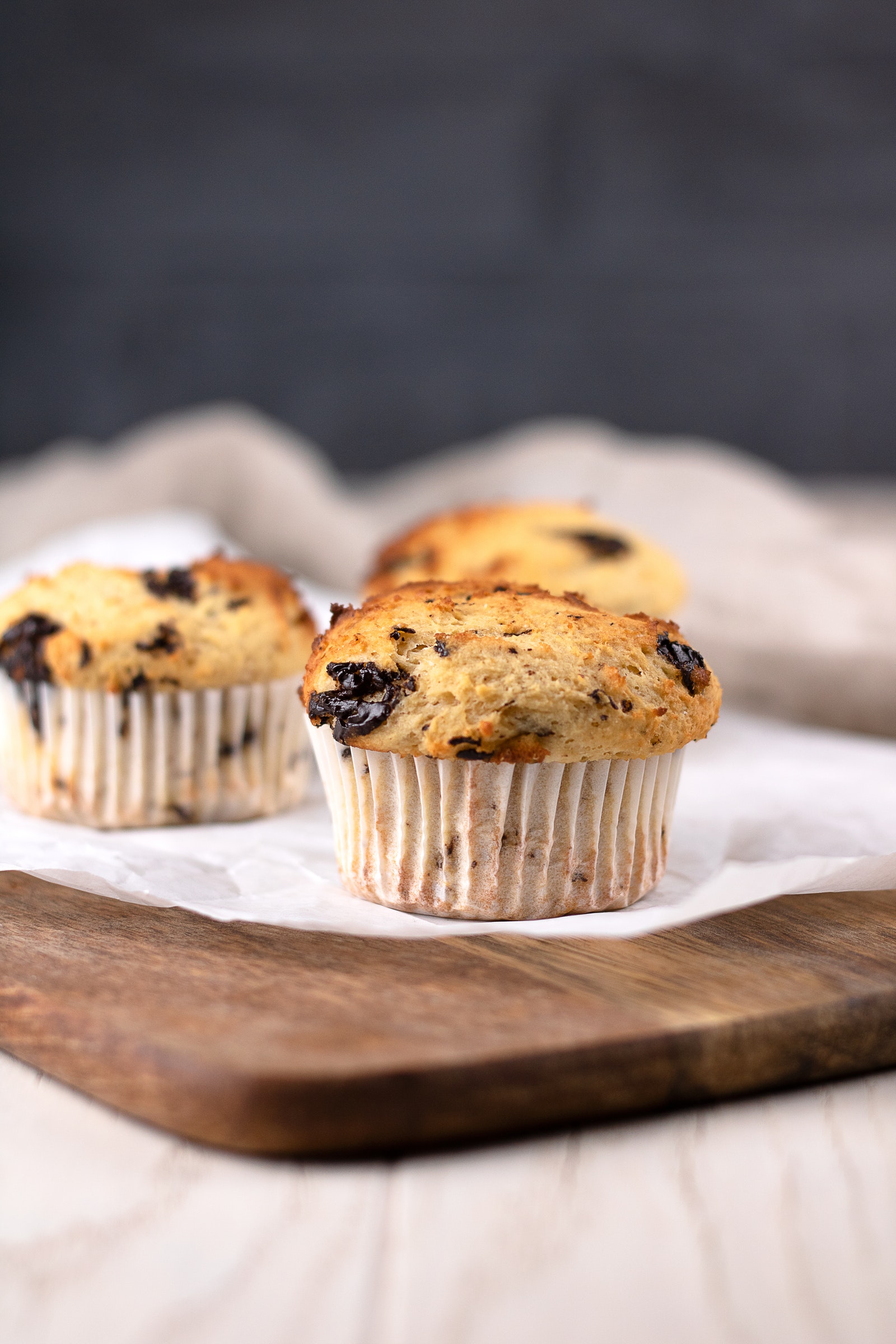 Low Carb Chocolate-Chip-Muffins