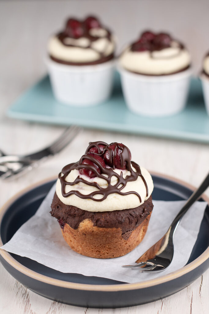 Donauwelle Cupcake Low Carb