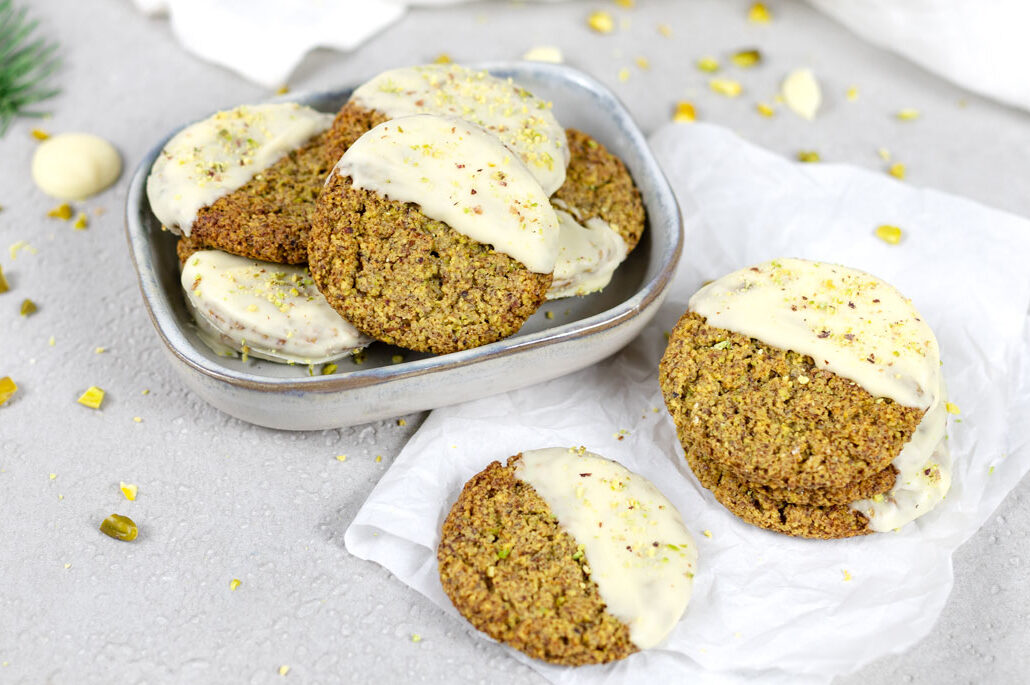 Low Carb Pistazien-Plätzchen