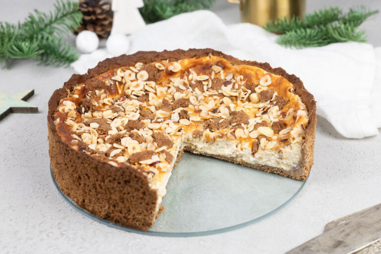 Low Carb Spekulatius-Cheesecake