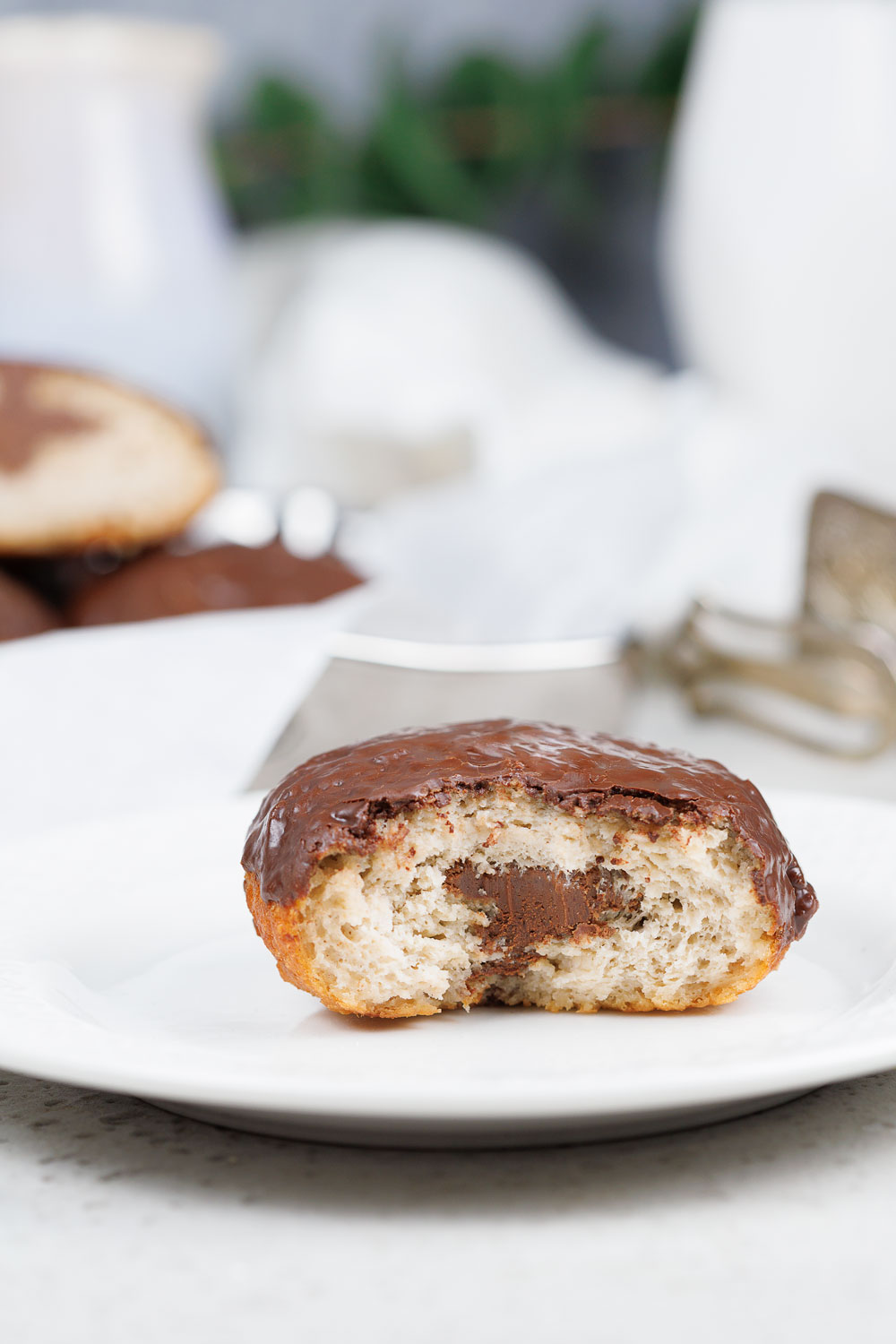 glutenfreie Schokokrapfen