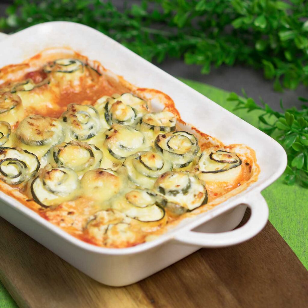 Zucchini-Rezepte Zucchini-Röllchen