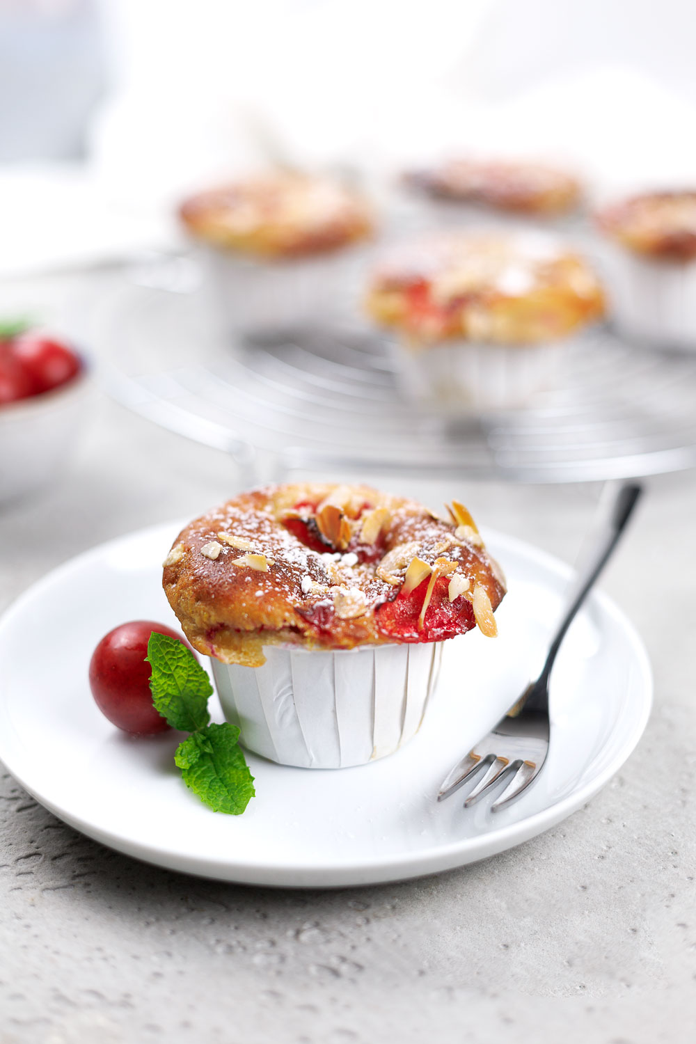 Low Carb Mirabellen-Muffins ohne Zucker