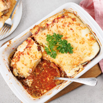 Low Carb Auberginen-Lasagne