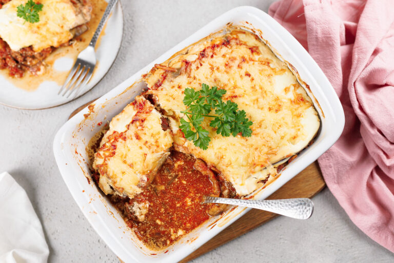 Low Carb Auberginen-Lasagne