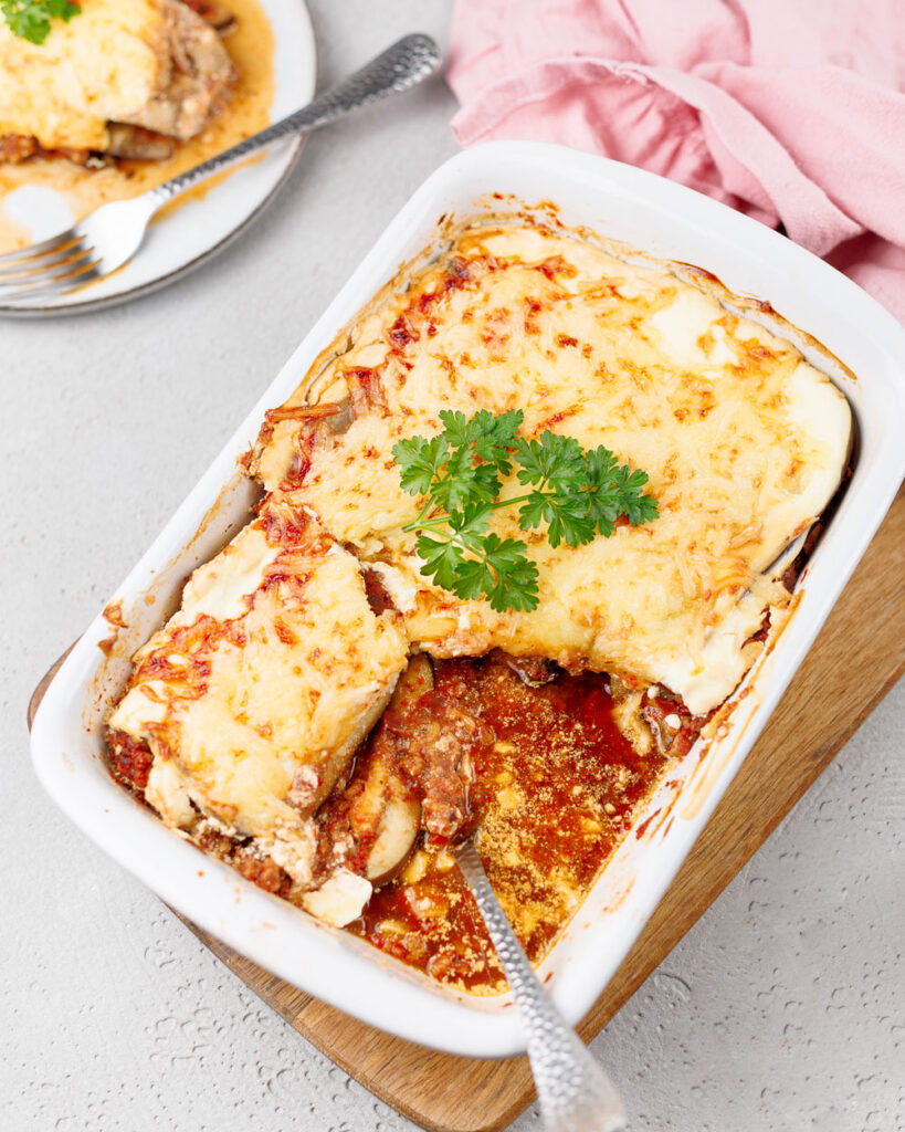 Glutenfreie Auberginen-Lasagne