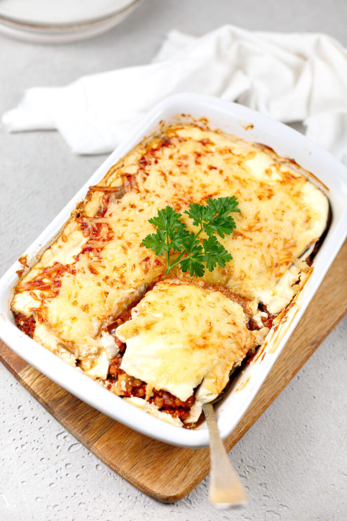 Low Carb Auberginen-Lasagne