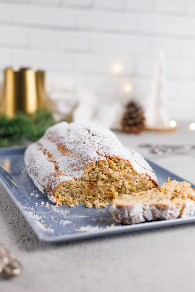 Low Carb Mandelstollen ohne Rosinen!