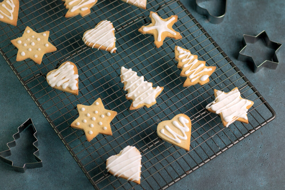 Low Carb Weihnachtsrezepte - Butterplätzchen