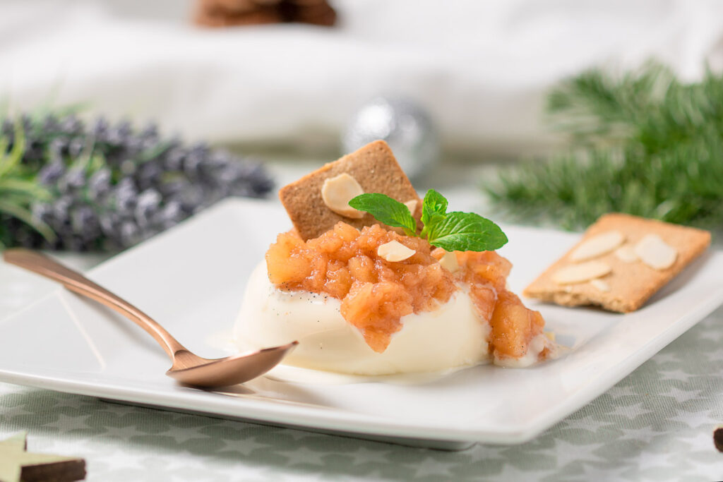 Low Carb Weihnachtsrezepte - Panna Cotta