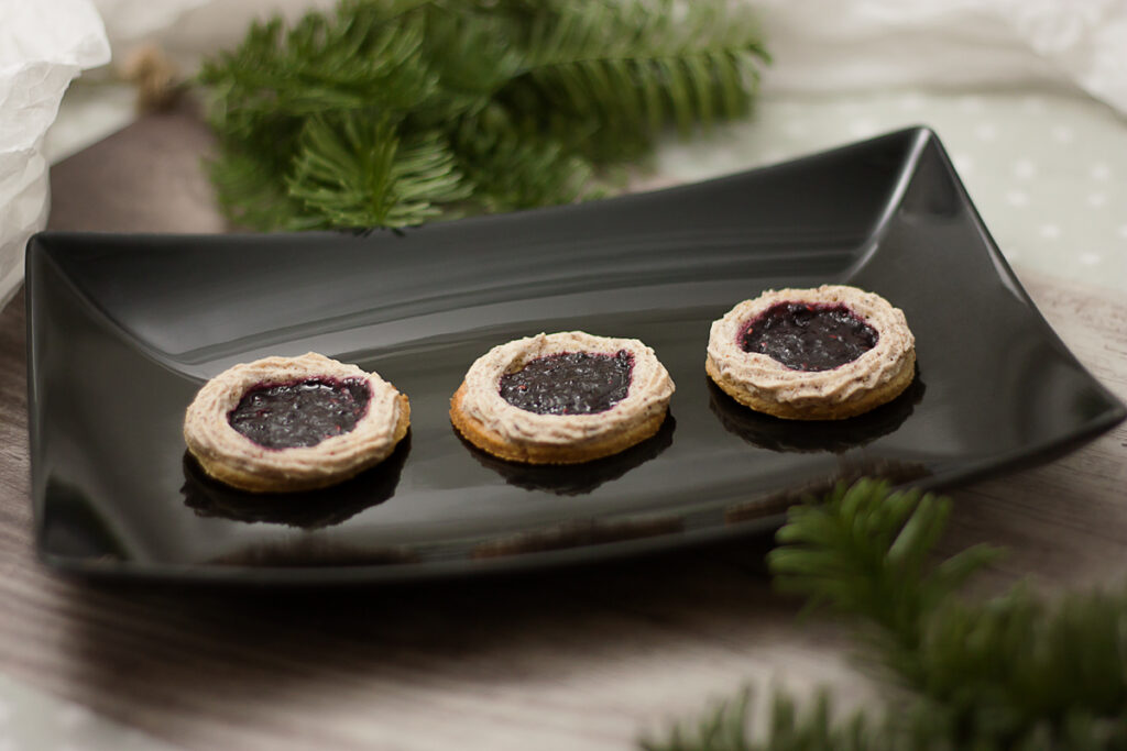 Low Carb Weihnachtsrezepte - Ochsenaugen