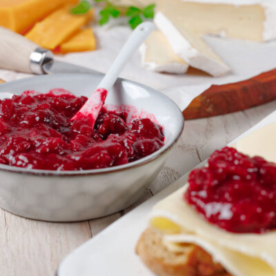 Low Carb Cranberry-Zwiebel-Chutney