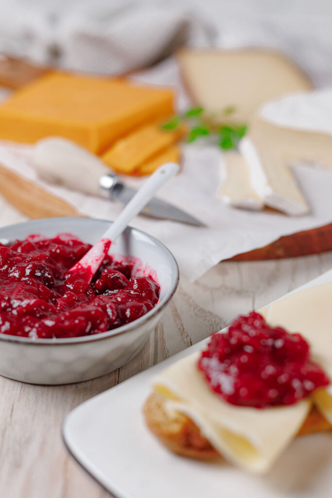 Cranberry-Zwiebel-Chutney ohne Zucker