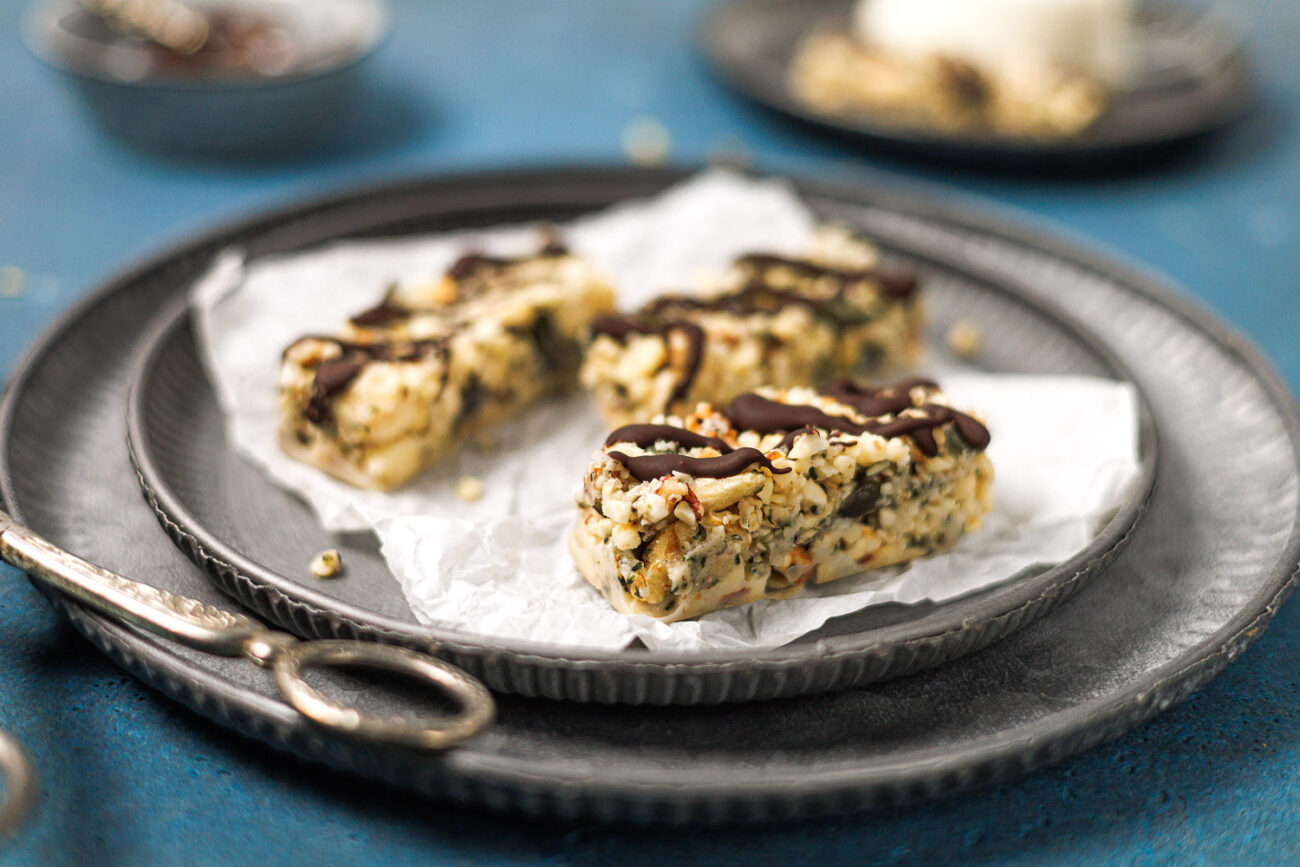 Low Carb Müsliriegel ohne backen!