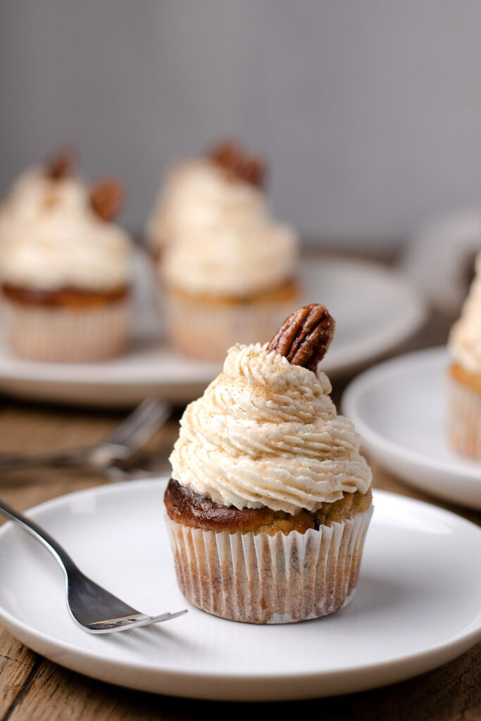 Pekannuss Cupcake web