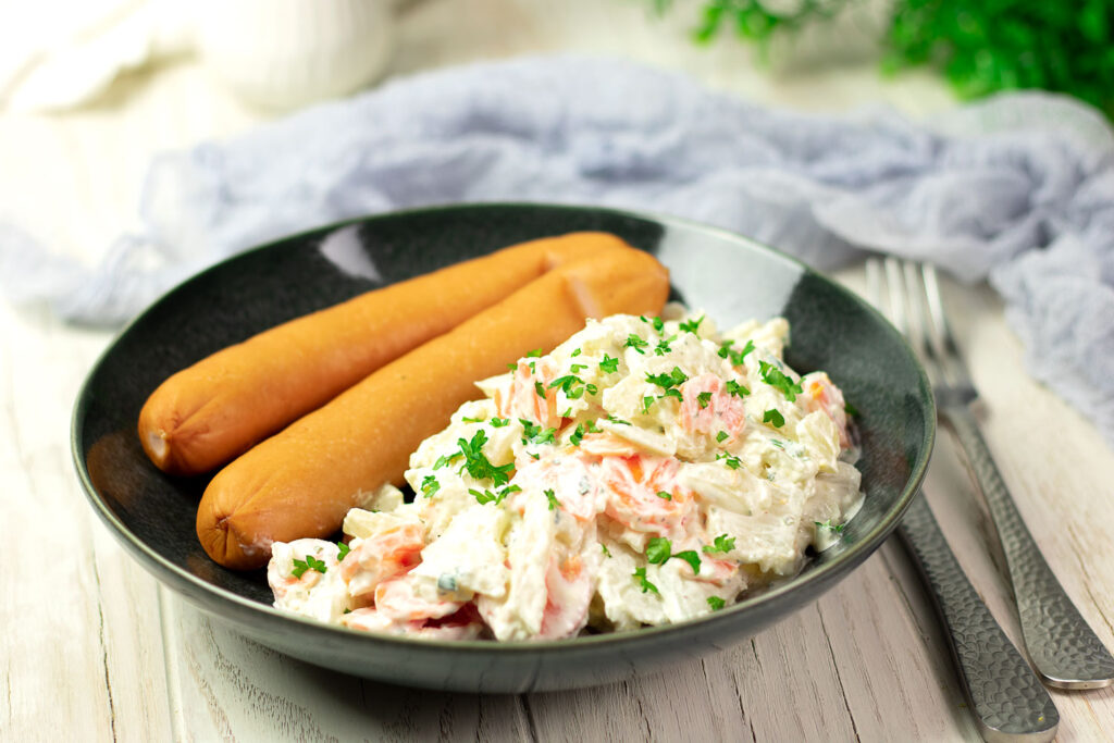 Kohlrabi Karotten Salat 8