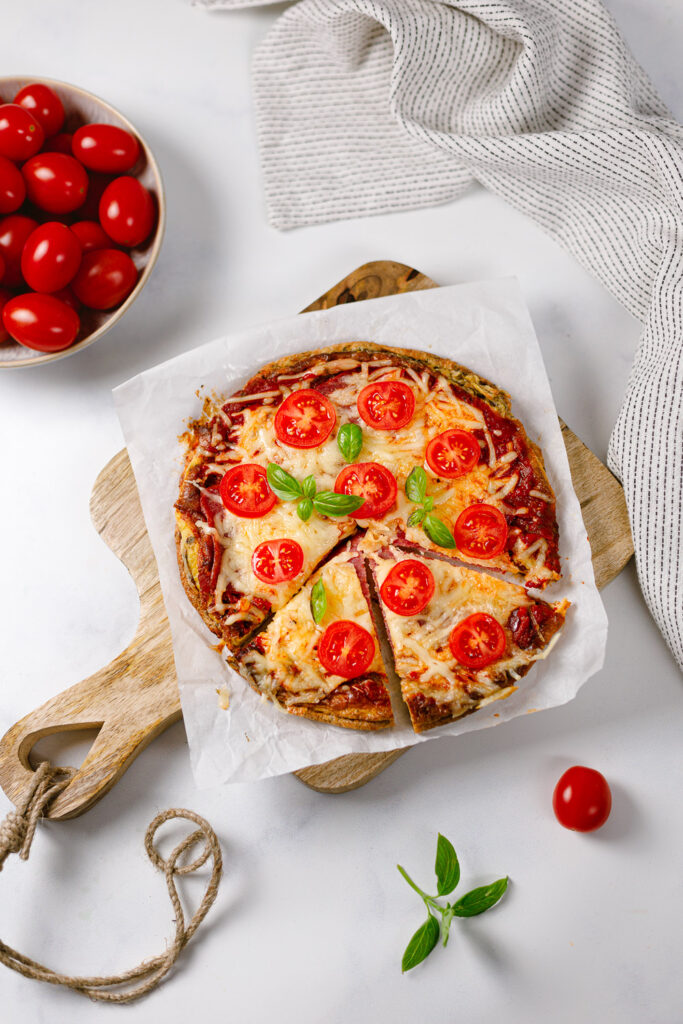 Keto Pizza-Omelett