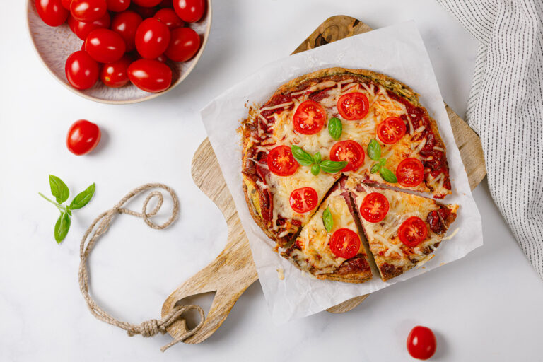Low Carb Pizza-Omelett