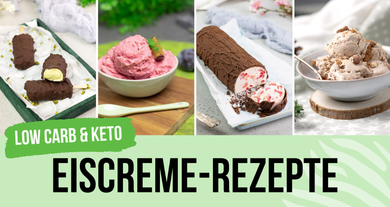 Die Besten 11 Low Carb Eis-Rezepte für den Sommer!