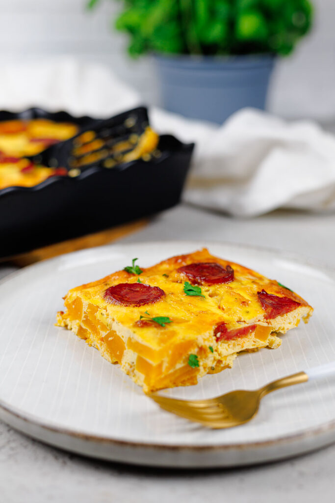 Low Carb Kürbis-Frittata