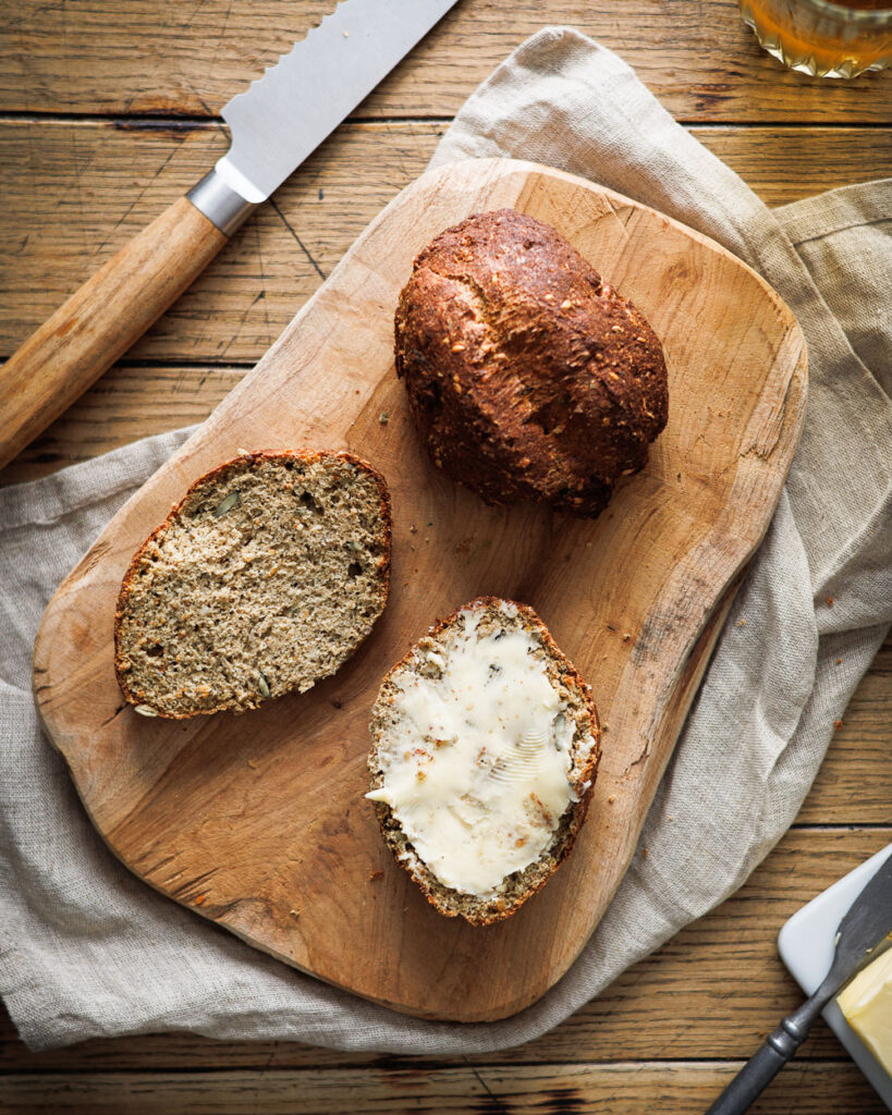 Low Carb Apfelweinbrötchen