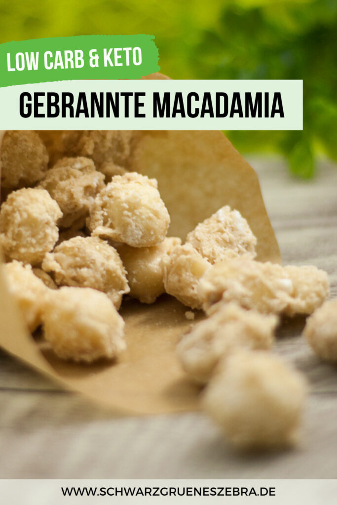 Gebrannte Macadamianüsse Low Carb