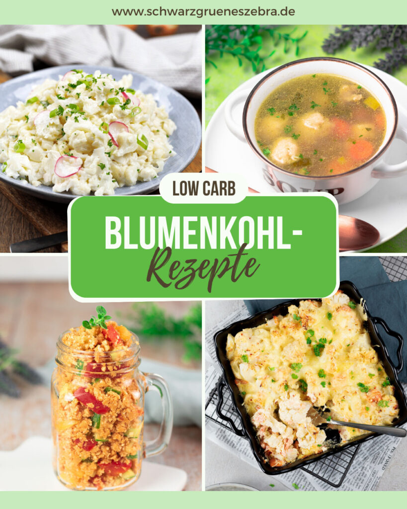 Low Carb Blumenkohl-Rezepte