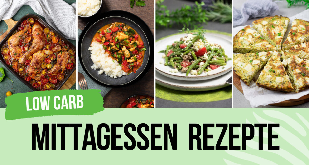 Die besten Low Carb Mittagessen – 111 Rezepte für Mittags