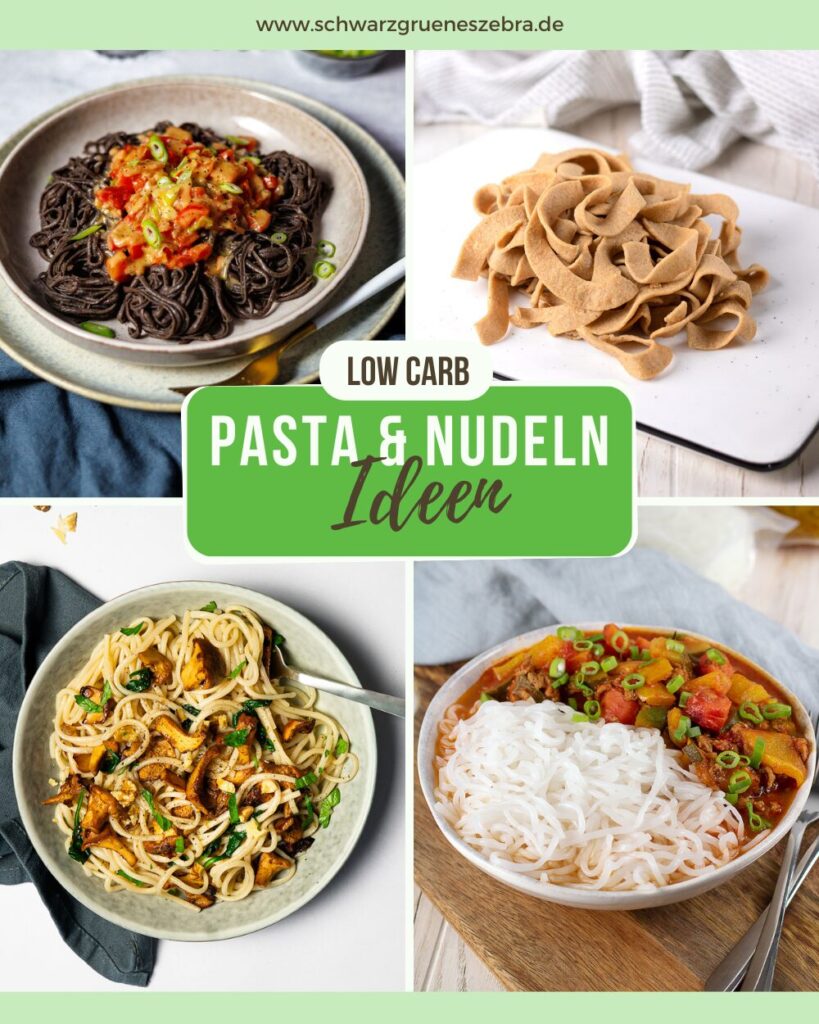 Low Carb Pasta zum Selbermachen und kaufen