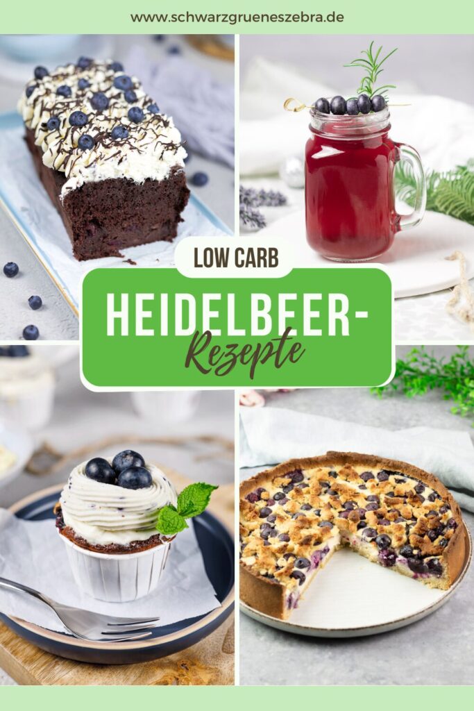 Low Carb Rezepte mit Heidelbeeren