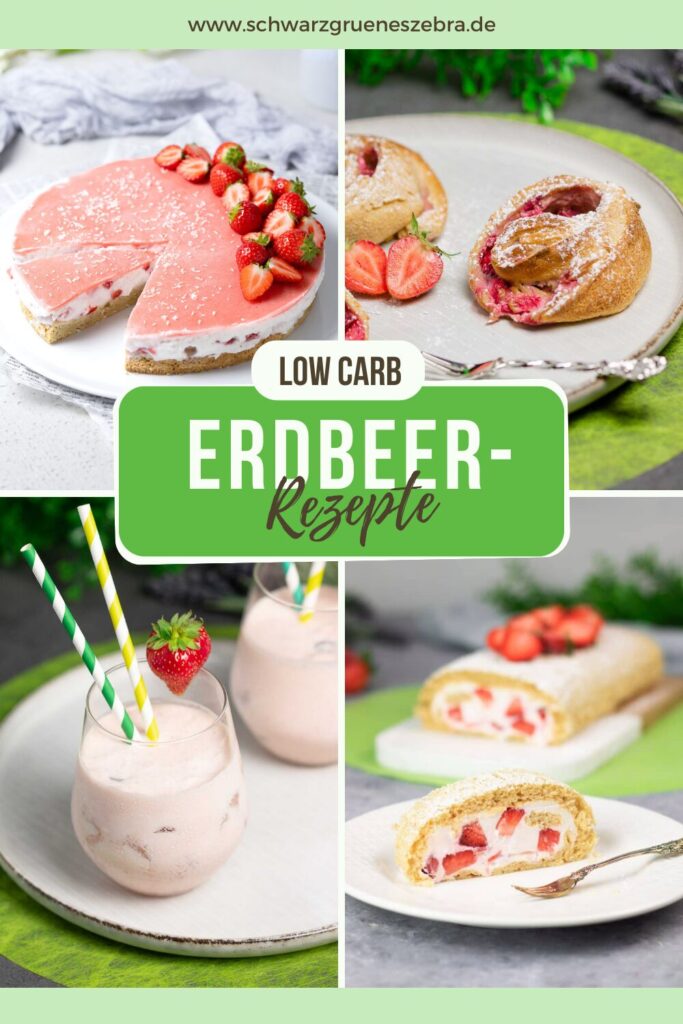 Low Carb Erdbeer Rezepte