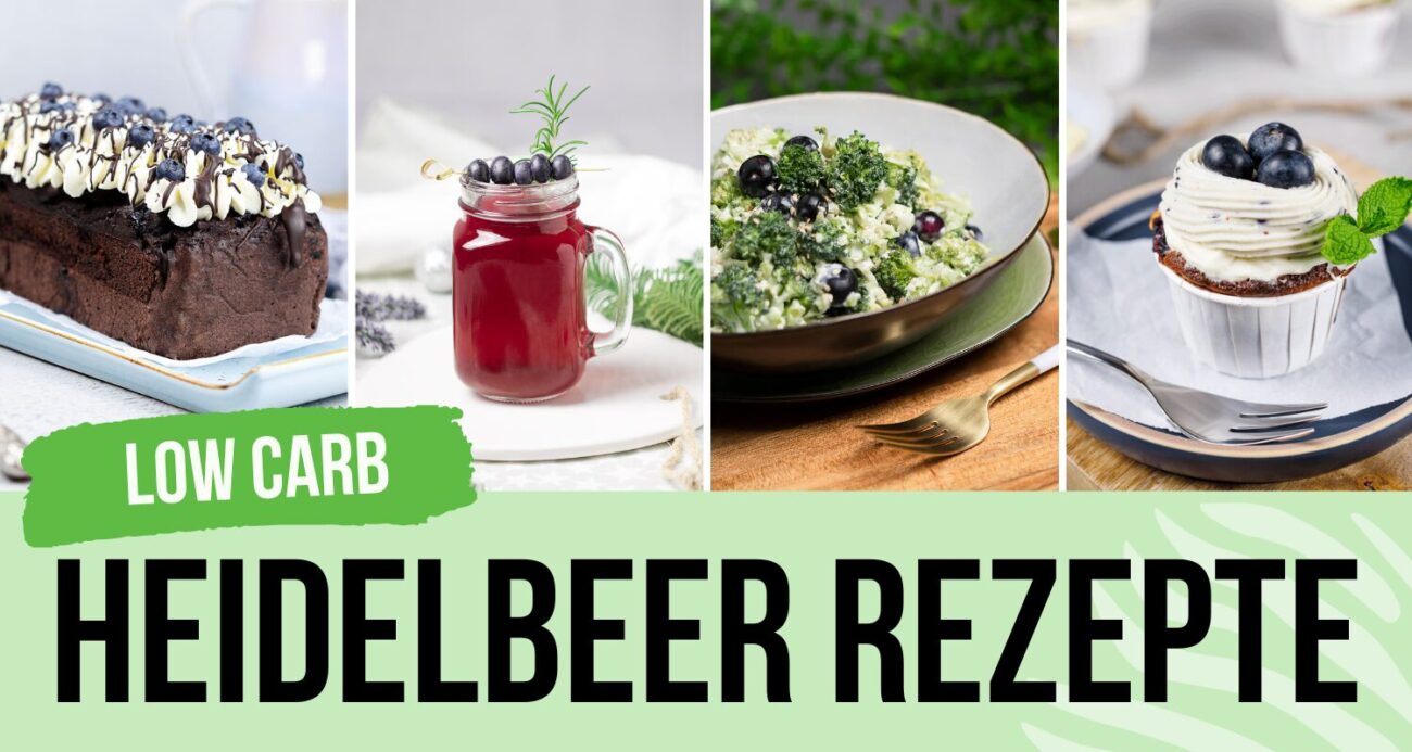 Low Carb Rezepte mit Heidelbeeren – Meine besten 14 Ideen!