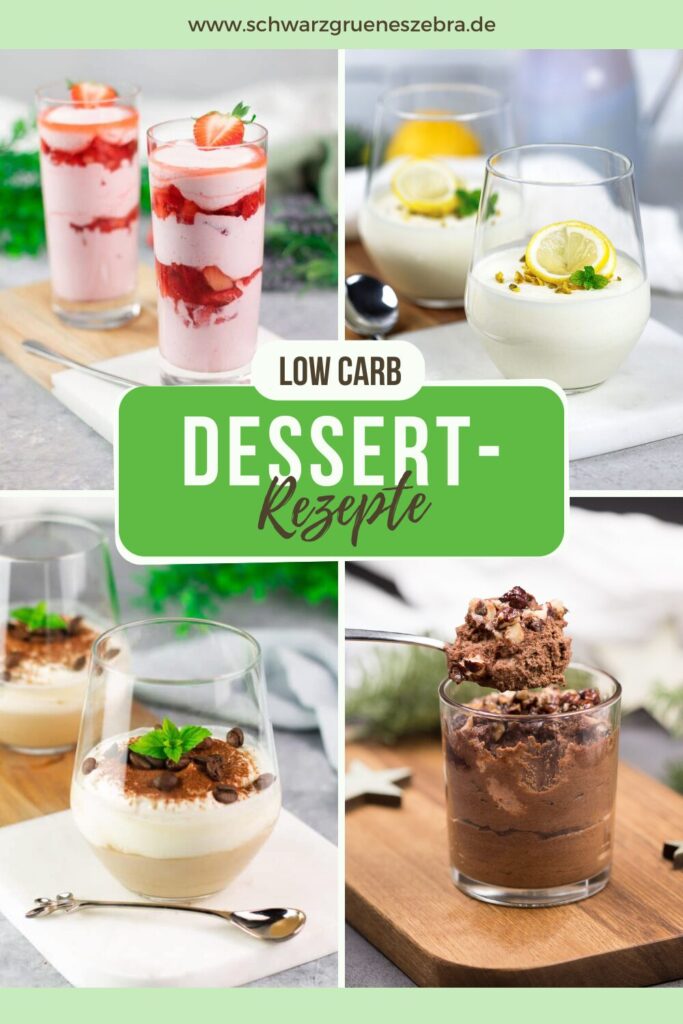 Low Carb Rezepte für Desserts