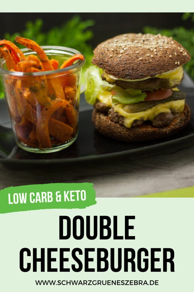 Low Carb Double Cheeseburger