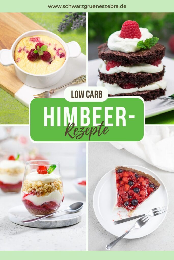 Low Carb Rezepte mit Himbeeren