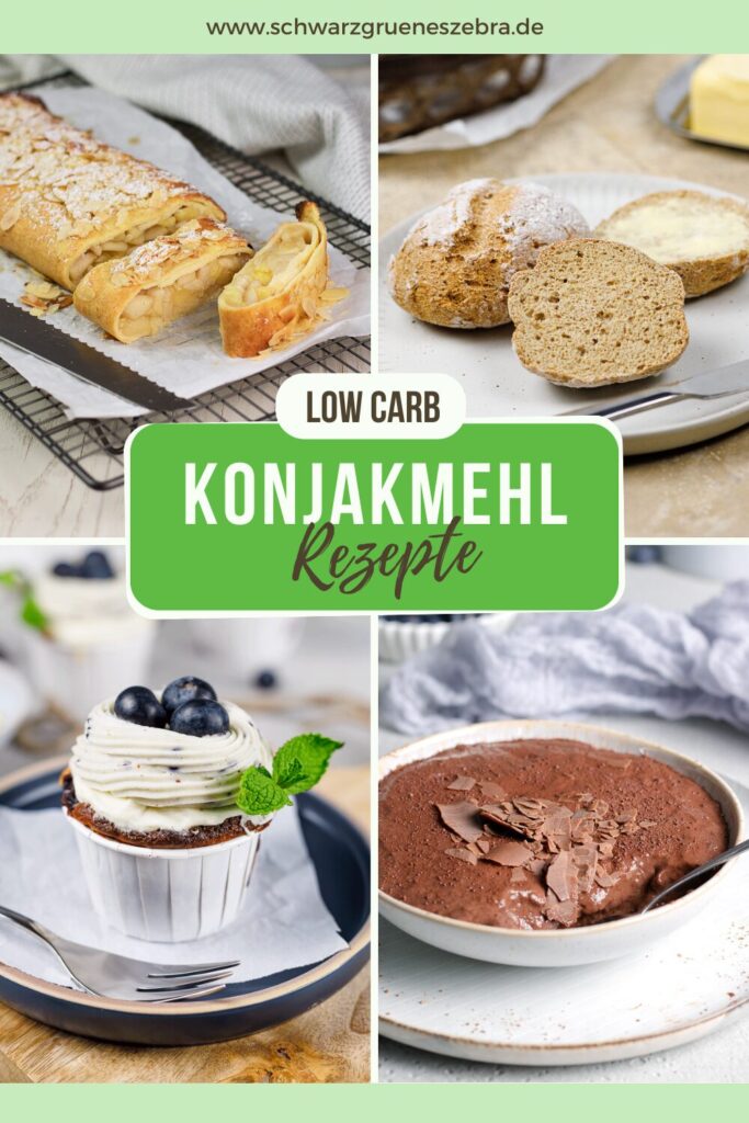 Low Carb Rezepte mit Konjakmehl