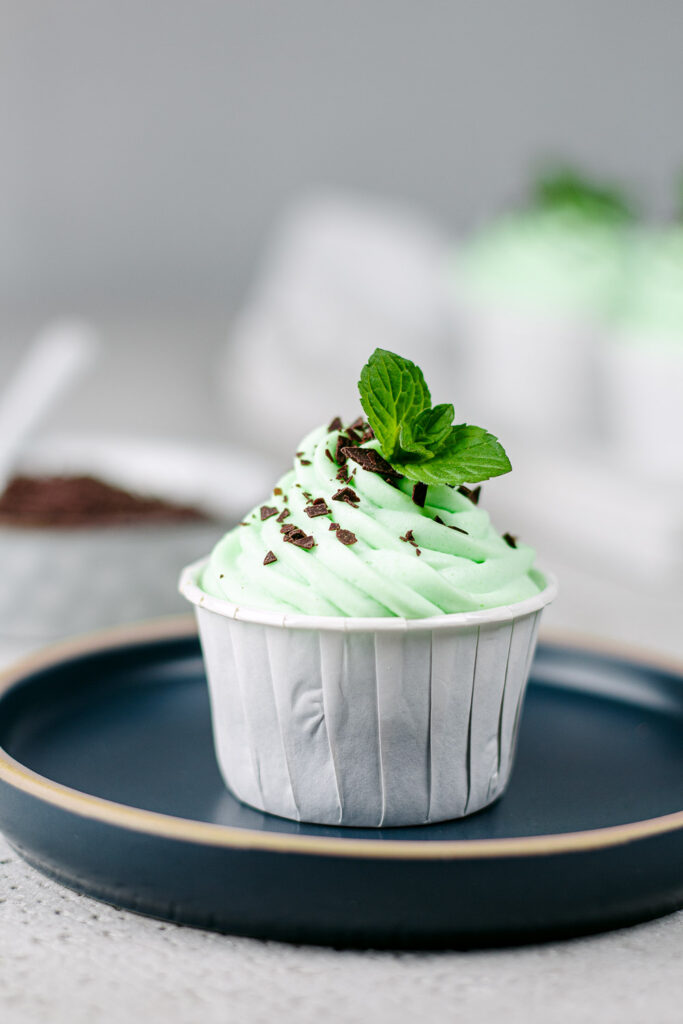 Schoko Minz Cupcakes