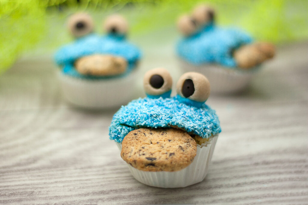 Low Carb Krümelmonster-Muffins