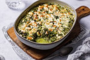 Feta-Spinat-Auflauf Keto