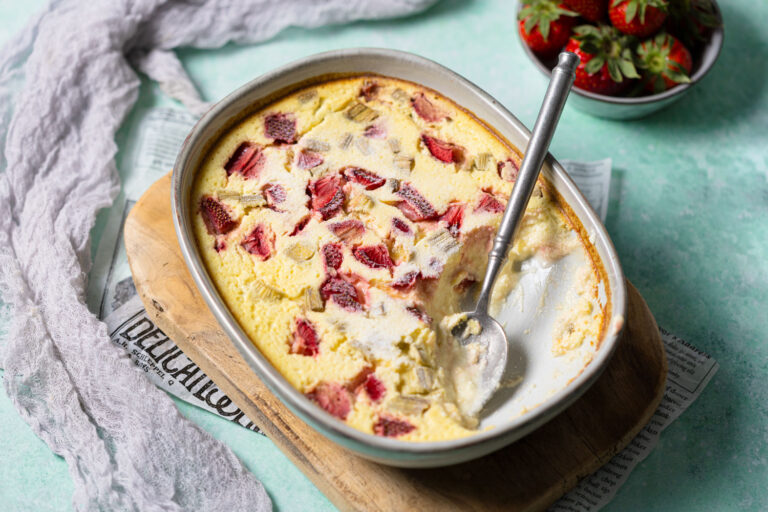 Hüttenkäse-Auflauf Low Carb