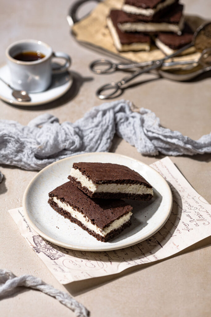 Glutenfreie Milchschnitte