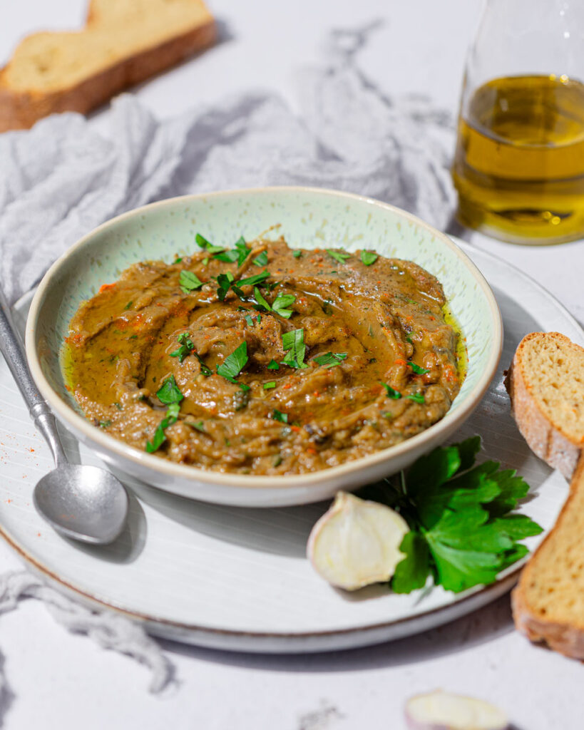 Melitzanosalata / Glutenfreier Auberginen-Dip