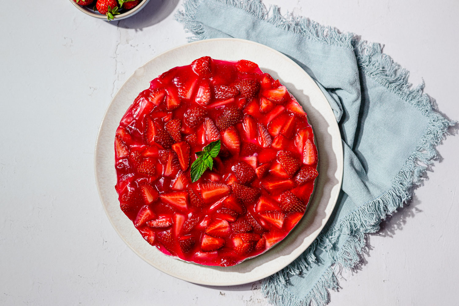 Erdbeerkuchen ohne backen Low Carb